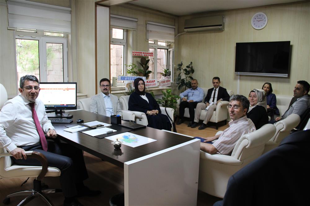 Ortaköy,Eskil, Gülağaç Devlet Hastanesi ile Ağız ve Diş Sağlığı Merkezi Yöneticilerinden İl Sağlık Müdürümüzü Ziyaret Etti